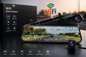 Voltzone 10" Dual Lens Mirror Dash Camera | Full HD Recording | Rear View Camera | Night Vision | Parking Monitor