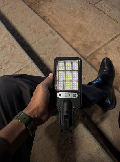 Voltzone Mini Solar Street Light | Motion Sensor LED Outdoor Wall Light | Waterproof Solar Security Lamp