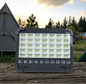 Voltzone 1000W Solar LED Flood Light with USB Power Bank | IP66 Waterproof